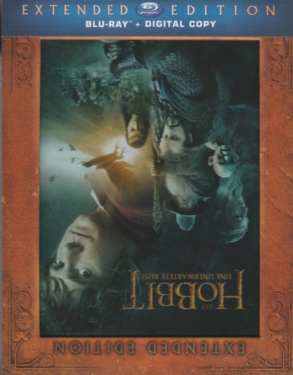 Hobbit Eine unerwartete Reise Extended Edition 2012 Warner MGM 3 Blu-ray (TOP)