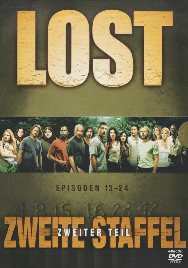 Lost Zweite Staffel, Zweiter Teil 4 DVD`s Touchstone 2007 (TOP)