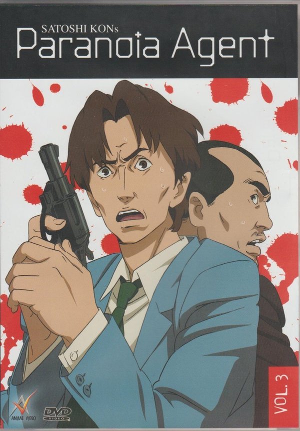 Satoshi Kons Paranoia Agent Volume 3 Anime Virtual DVD 2015 FSK 18
