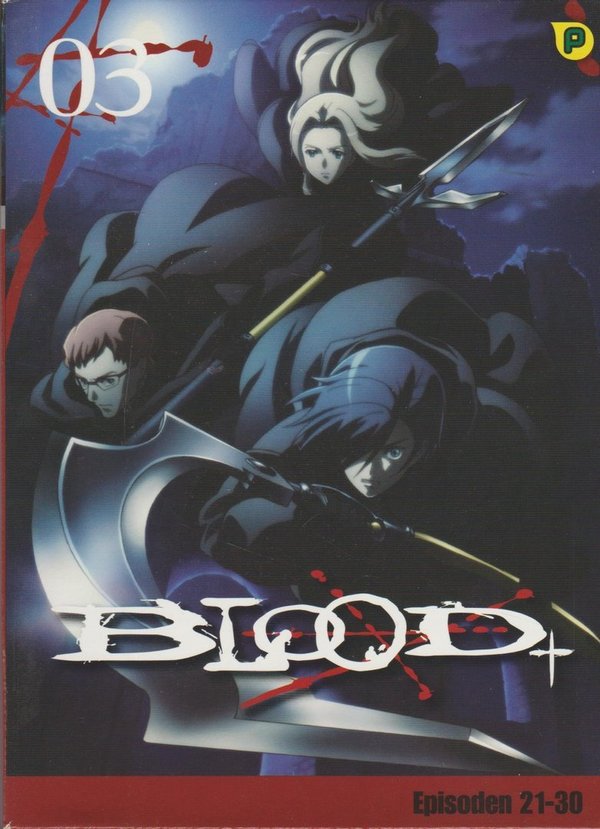 BLOOD+ Box 3 Episoden 21-302012 Peppermint 2 DVD Set im Schuber