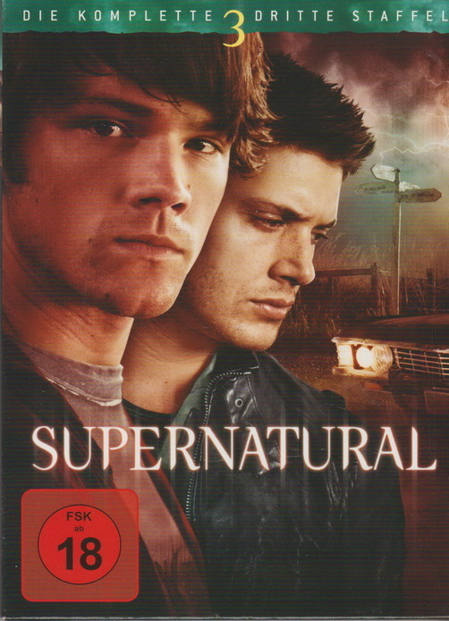 Supernatural Die komplette dritte Staffel 5 DVD`s mit Schuber 2007 Warner FSK 18