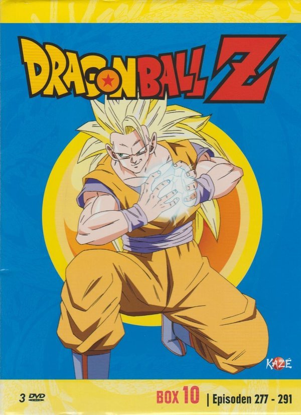 Dragonball Z Box 10 Episoden 277-291 KAZE 3 DVD Box 2010 (TOP)