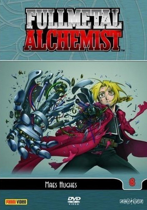 Fullmetal Alchemist Volume 6 Maes Hughes SPV Panini DVD 2007 mit Beilage
