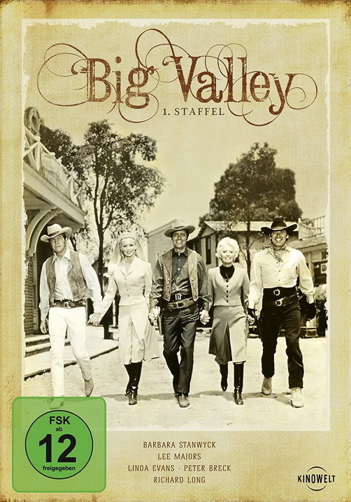 Big Valley 1. Staffel 8 DVD`s mit Booklet 2010 Kinowelt (TOP)