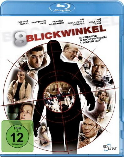 8 Blickwinkel 2010 Sony Blu-ray "Dennis Quad, Matthew Fox"