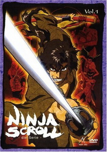 Ninja Scroll Volume 1 Folge 1-4 Anime Virtual DVD + Booklet 2005 (TOP)