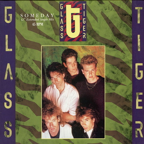 Glass Tiger Thin Red Line (Rather Red -, Really Red- Mix) 1986 EMI 12" Maxi Vinyl