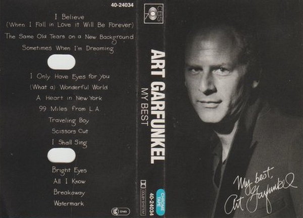 Art Garfunkel My Best 1984 CBS Musikkassette (TOP) "I Shall Sing"
