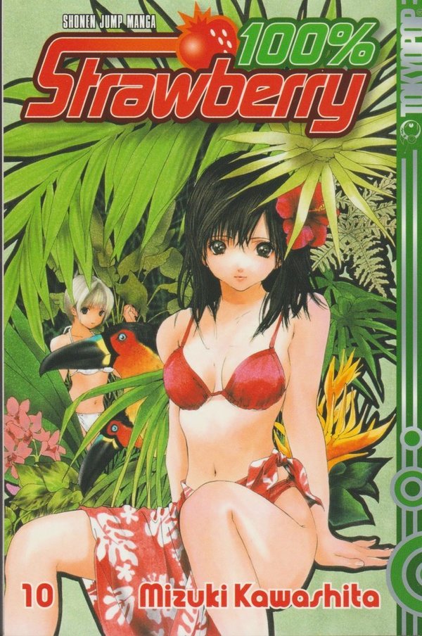100% Strawberry  Band 10 Tokyopop Manga 2007 1. Auflage Mizuki Kawashita (TOP)