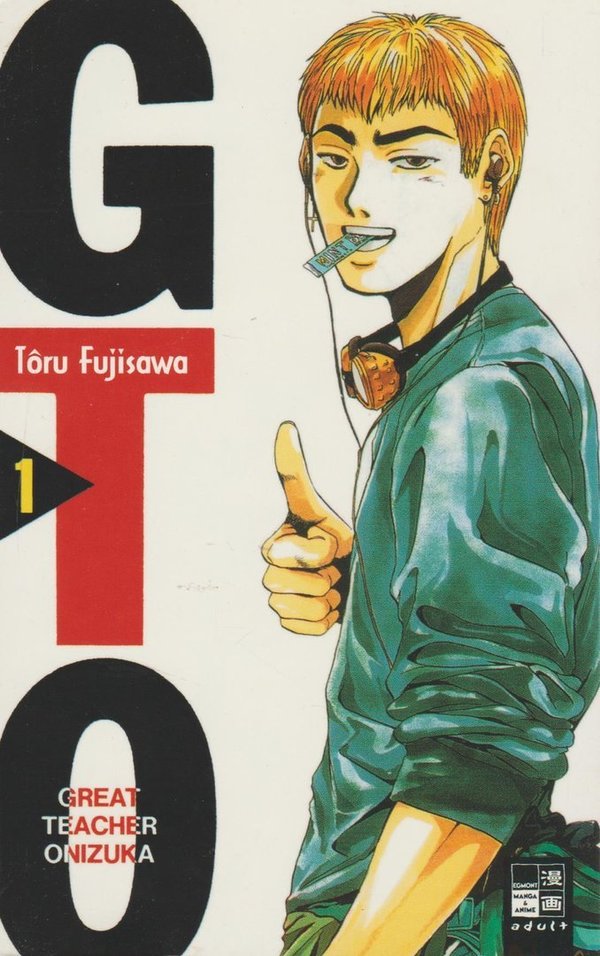 GTO Band 1 Egont Manga und Anime 1. Auflage 1999 Deutsch Toru Fujisawa