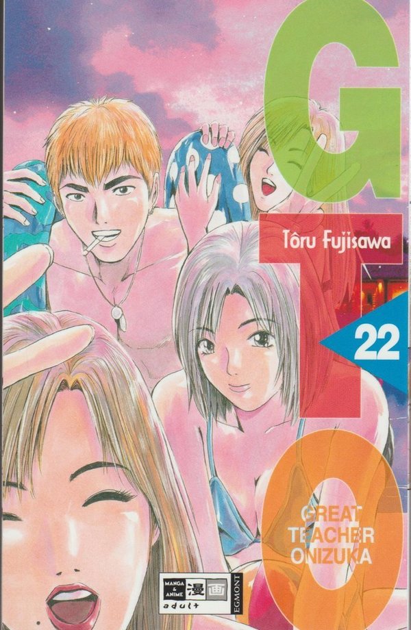 GTO Band 22 Egont Manga und Anime 2005 1. Auflage Toru Fujisawa