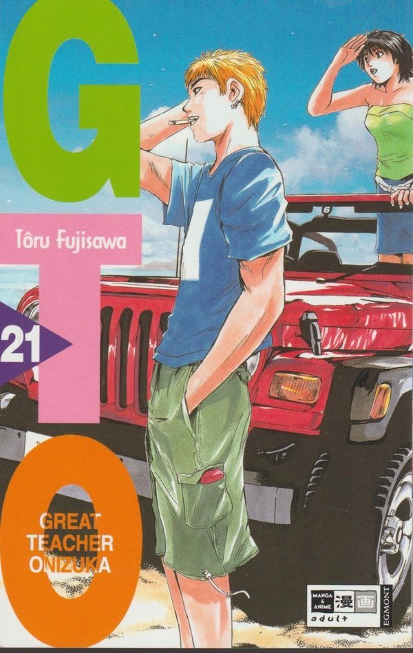 GTO Band 21 Egont Manga und Anime 2005 1. Auflage Toru Fujisawa