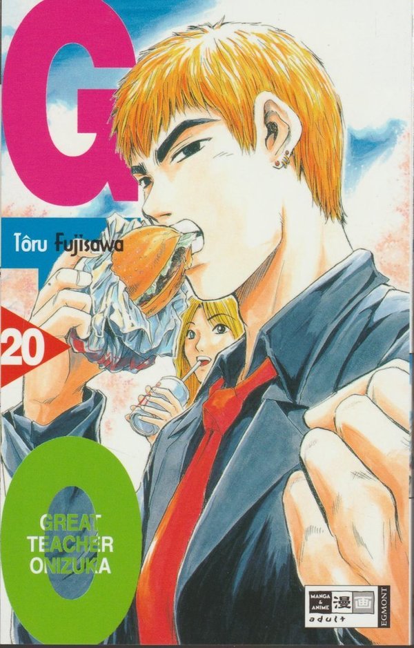 GTO Band 20 Egont Manga und Anime 2005 1. Auflage Toru Fujisawa