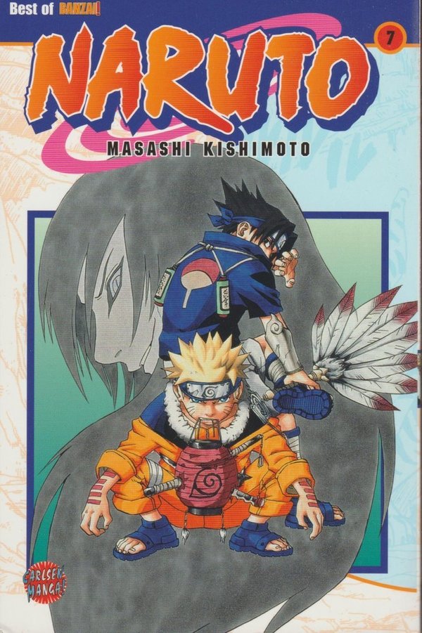 Naruto Band Band 7 Carlson Comics 2004 Masashi Kishimoto (TOP)