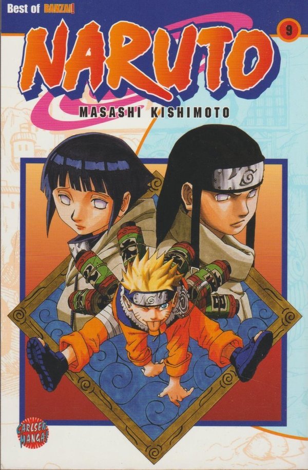 Naruto Band Band 9 Carlson Comics 2005 Masashi Kishimoto (TOP)