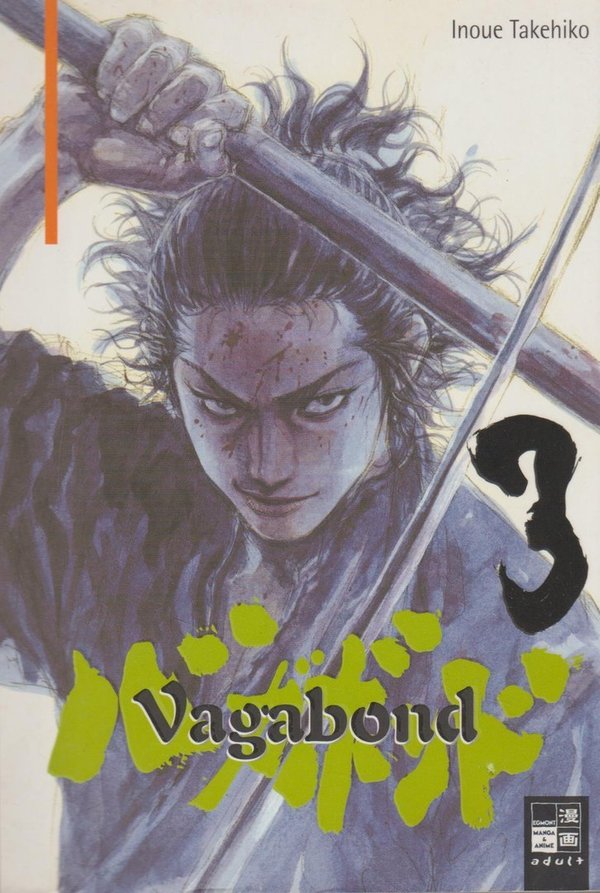Vagabond Band 3 Egont Manga und Anime 2002 Clamp 1. Auflage Takehiko Inoue