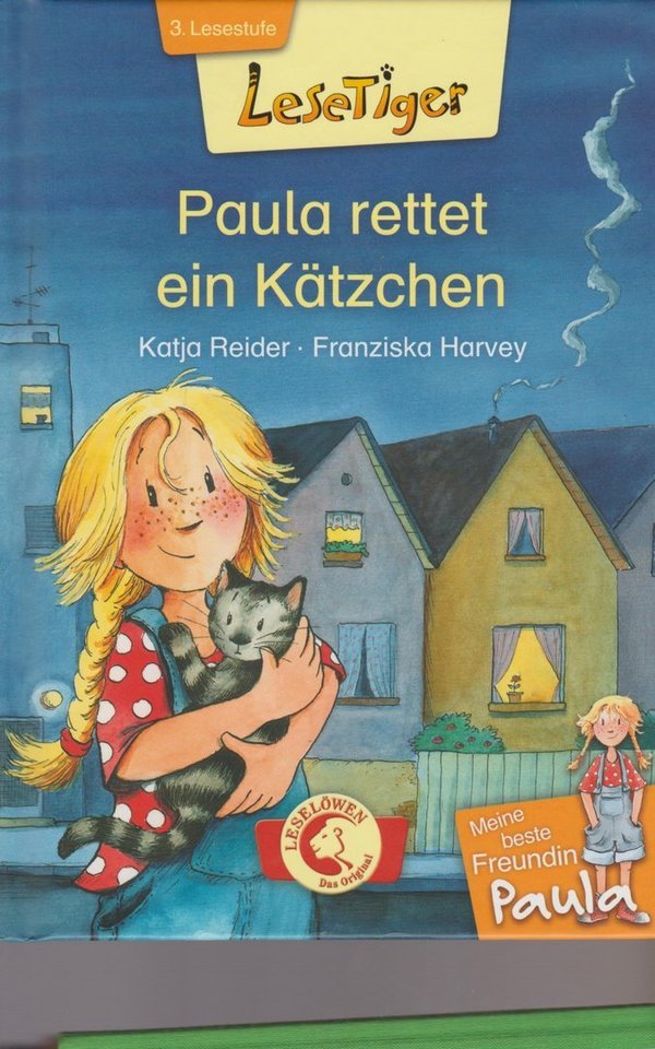 Lesetiger Meine beste Freundin Paula Paula rettet ein Kätzchen 3. Lesestufe Loewe