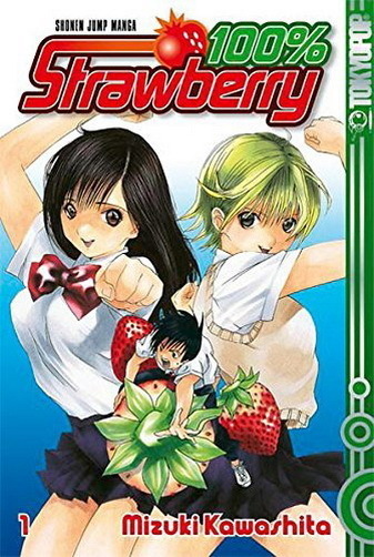 100% Strawberry  Band 1 Tokyopop Manga 2006 1. Auflage Mizuki Kawashita (TOP)