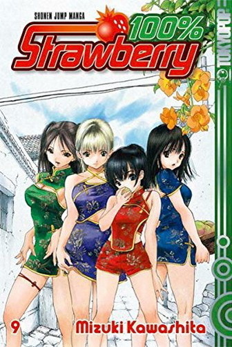 100% Strawberry Band 9 Tokyopop Manga 2007 1. Auflage Mizuki Kawashita (TOP)