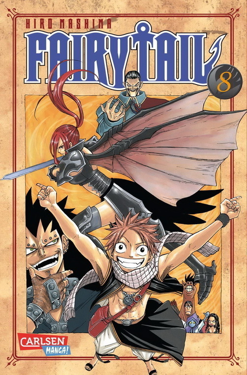 Fairy Tail Band 8 Carlson Manga 2011 Hiro Mashima 1. Auflage