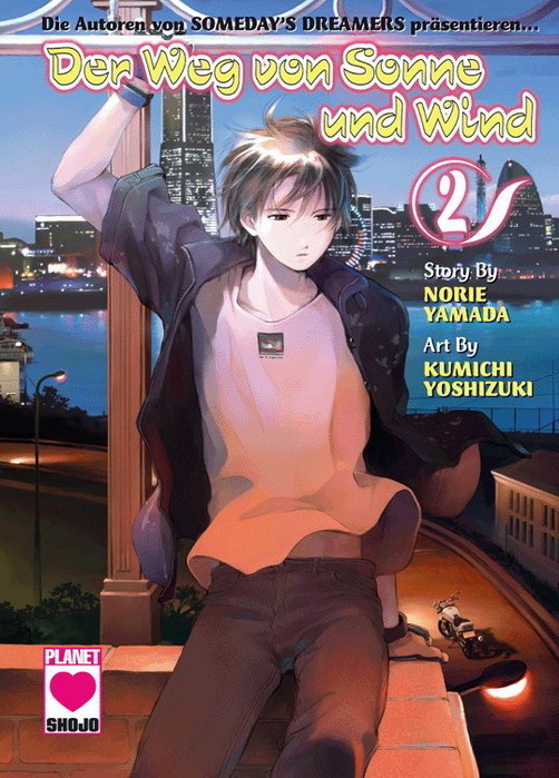 Der Weg von Sonne und Wind Band 2 Panini Planet Manga 2005 Nori Yamada