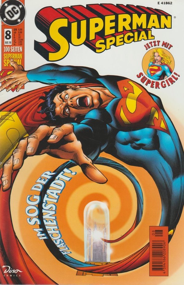 Superman Special #08 Im Sog der Flaschenstadt Jetzt mit Supergirl! 1998 DC