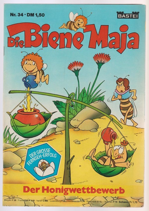 Walt Disney Micky Maus 1984 Heft 15 Ehapa Mit Extra Spiel Vorsicht Sturzflug