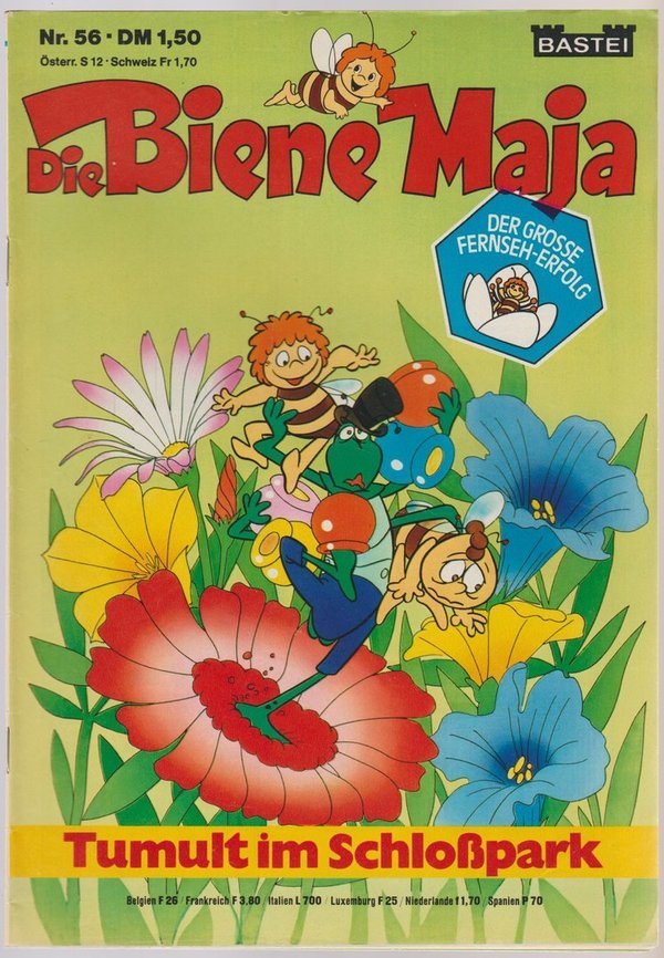 Walt Disney Micky Maus 1982 Heft 40 Ehapa Mit Spiel- und Bastelbogen Roulette