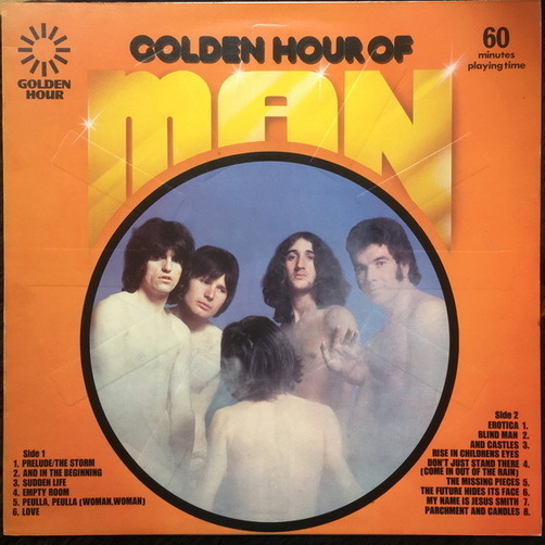 MAN Golden Hour Of Man (Blind Man, Erotica) Golden Hour 12" LP
