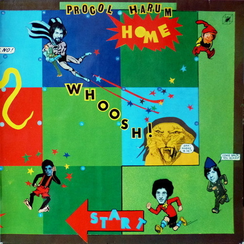 Procol Harum Home (Whisky Train, Piggy Pig Pig) 1970 Cube 12" LP