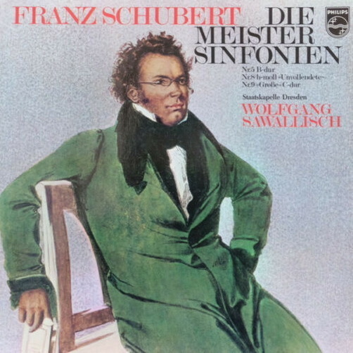 Franz Schubert Die Meister Sinfonien Wolfgang Sawallisch 12" DLP Philips