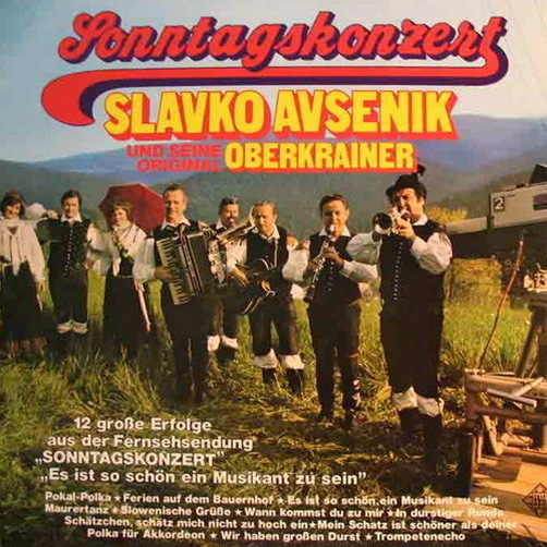 Slavko Avsenik und seine Original Oberkrainer Sonntagskonzert 12" LP 1975