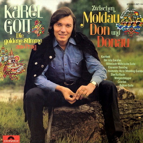 Karel Gott Zwischen Moldau, Don und Donau 1981 Polydor 12" LP (TOP)
