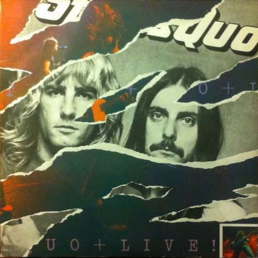 Status Quo Live 1977 Phonogram Vertigo 12" Doppel LP mit Posterbeilage