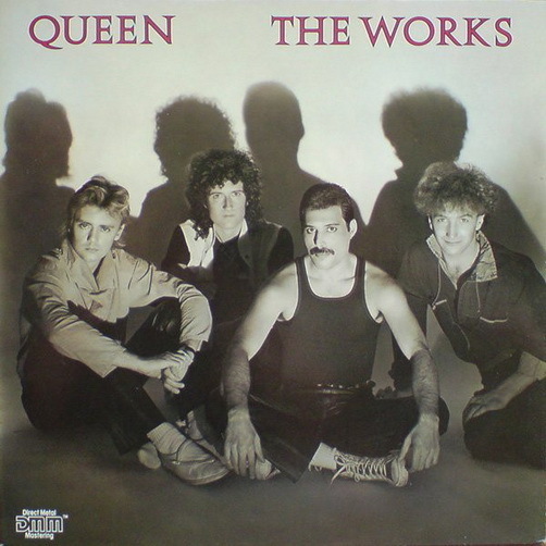 Queen The Works 1982 EMI Electrola 12" LP "Radio Ga Ga, I Want To Break Free"