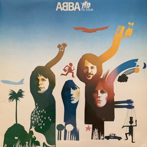 ABBA The Album 1977 CBS Epic 12" LP "Eagle, Name Of The Game"