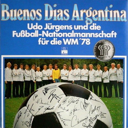 Udo Jürgens und die Fußball-Nationalmannschaft Buenos Dios Argentina 12" LP