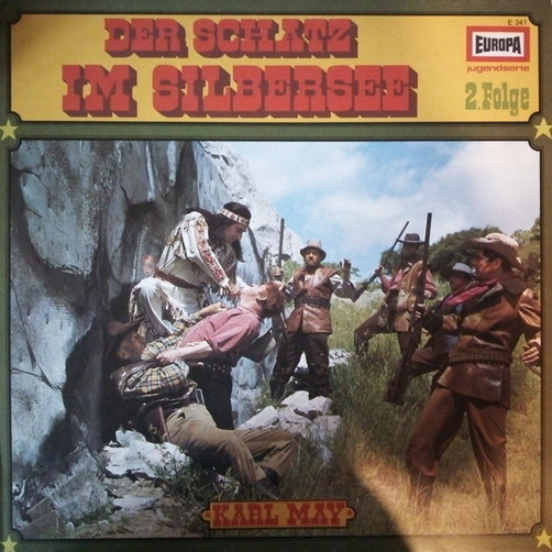 Karl May Der Schatz im Silbersee 2. Folge 12" LP Europa 1968