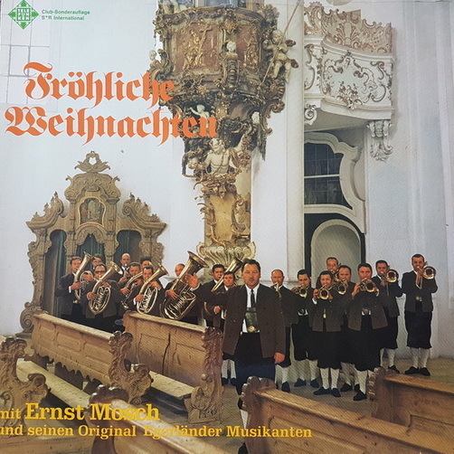 Ernst Mosch Original Egerländer Musikanten Fröhliche Weihnachten 12" LP