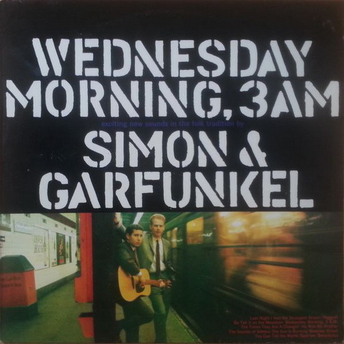 Simon & Garfunkel Wednesday Morning 3 AM 1974 CBS 12" LP "Sound Of Silence"