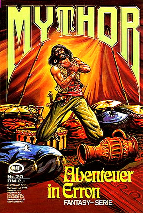 Mythor Nr. 70 Abenteuer in Erron Pabel-Moewig 1981 Fantasy Serie