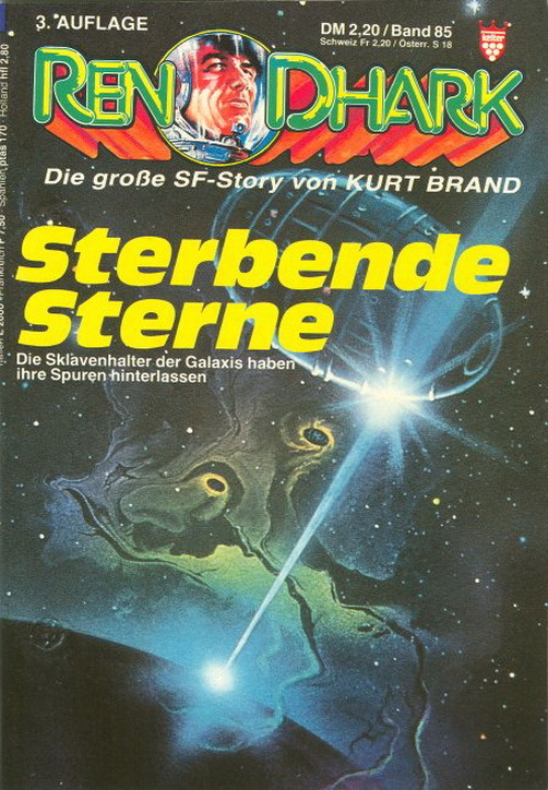 Ren Dhark Nr. 85 Sterbende Sterne 3. Auflage Kelter Verlag