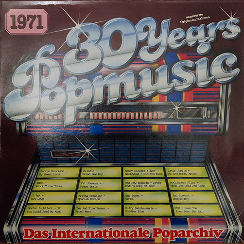 30 Years Popmusic Das Internationale Poparchiv 1971 S*R 12" LP (Near Mint)