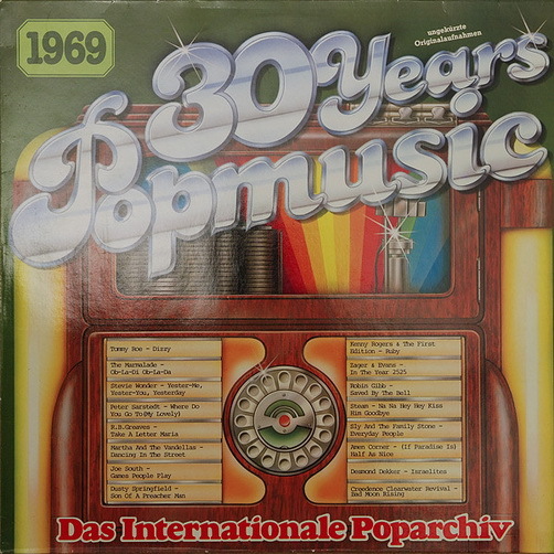 30 Years Popmusic Das Internationale Poparchiv 1969 S*R 12" LP (Near Mint)
