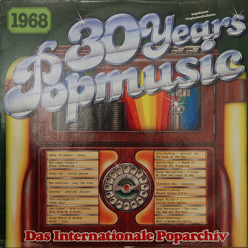 30 Years Popmusic Das Internationale Poparchiv 1968 S*R 12" LP (Near Mint)