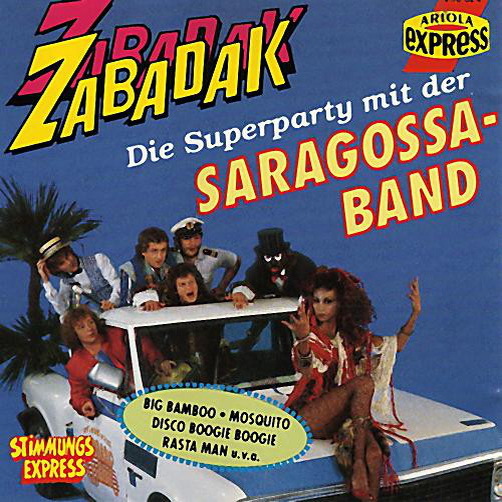 Saragossa Band Zabadak Die Superparty 1991 Ariola Express CD Album