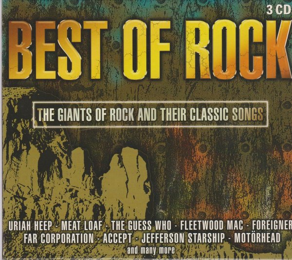 Best Of Rock The Giants Of Rock And Their Classic Songs 3 CD-Set BMG 1999