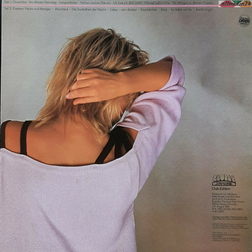 Gitte Berührungen 1983 Ariola Global 12" LP + Farbigem Poster (TOP)