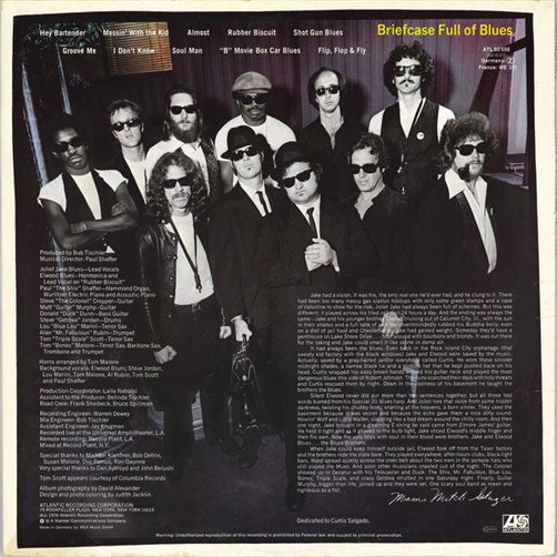 Blues Brothers Briefcase Full Of Blues 1978 Warner Atlantic 12" LP (TOP!)