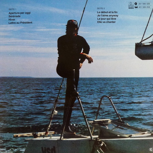 Alain Barriere Serenade Et Tragedie 1979 Ariola 12" LP (TOP!) Elle Va Chanter